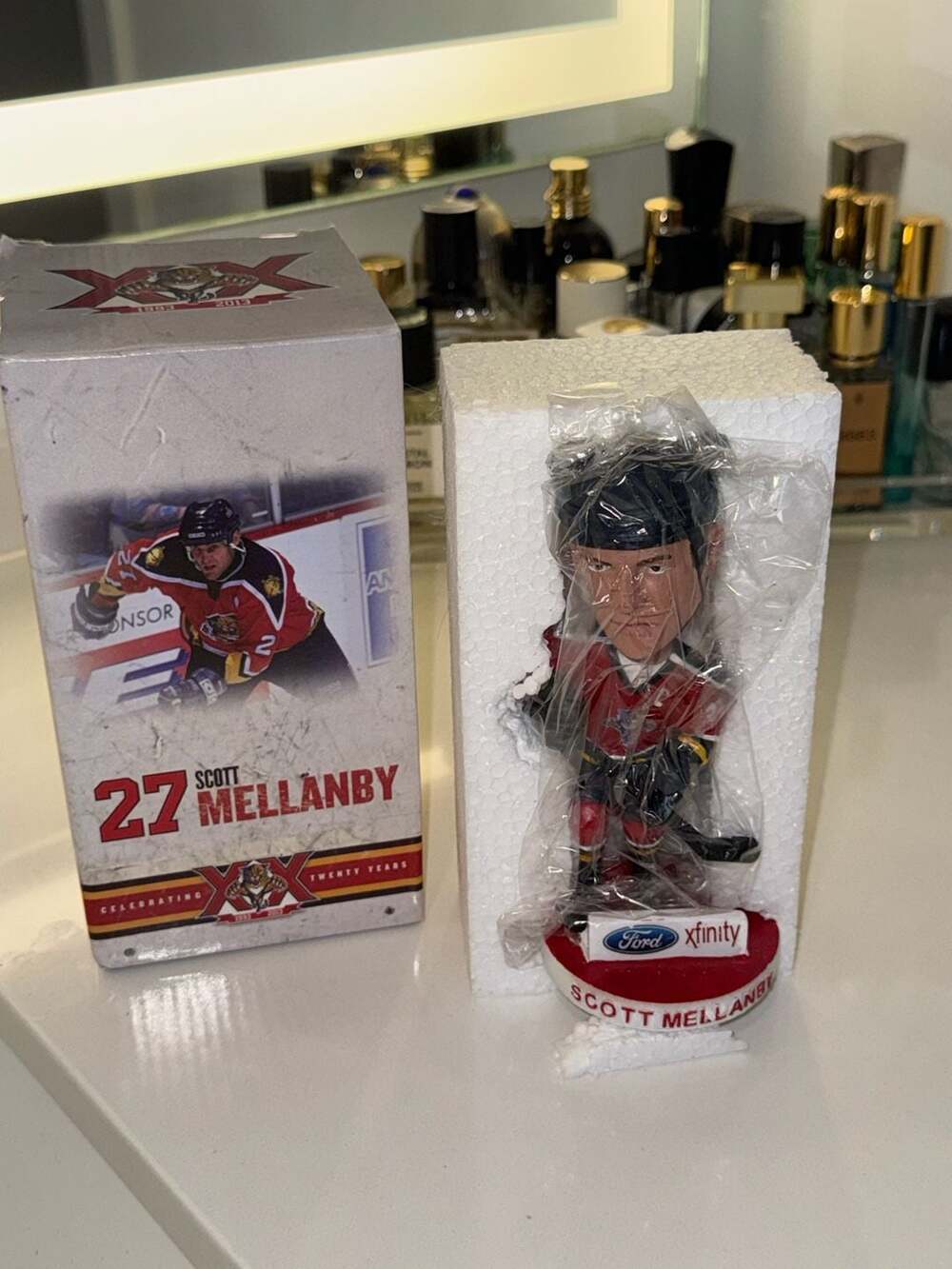 Scott Mellanby Florida Panthers 20th Anniversary Limited Edition Bobblehead